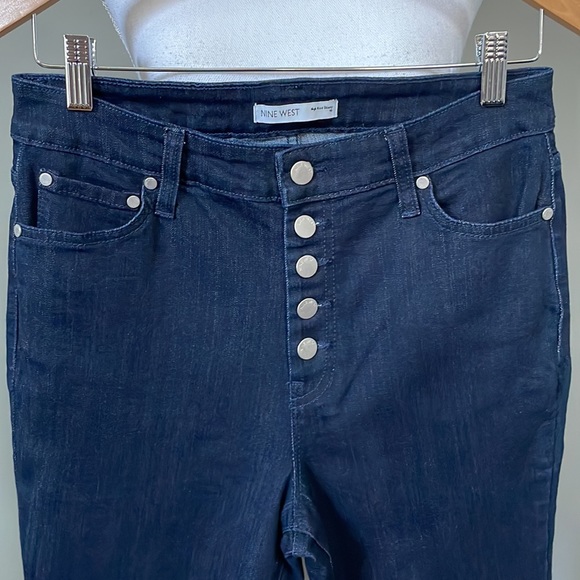 NINE WEST HIGH RISE SKINNY JEANS - Picture 4 of 12